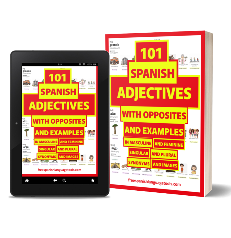 101 Spanish Adjectives Covers