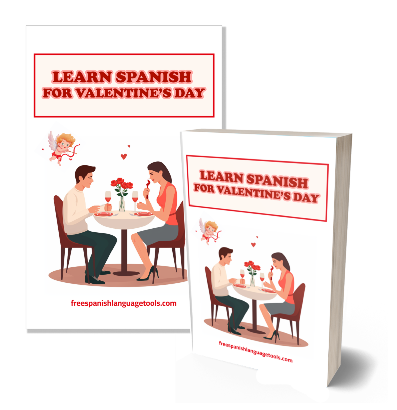 Learn Spanish for Valentine's Day Covers